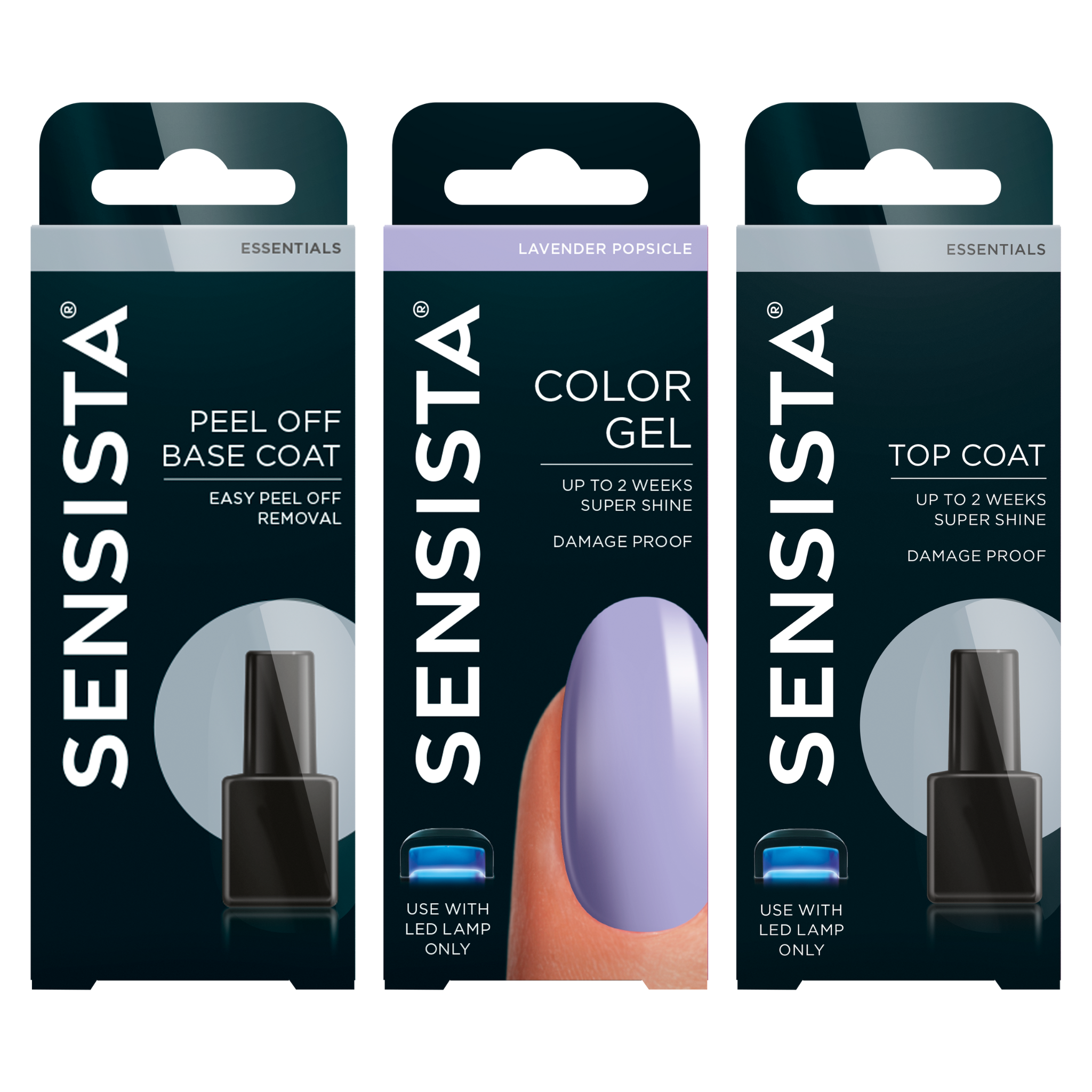 Lavender Popsicle Peel Off Set