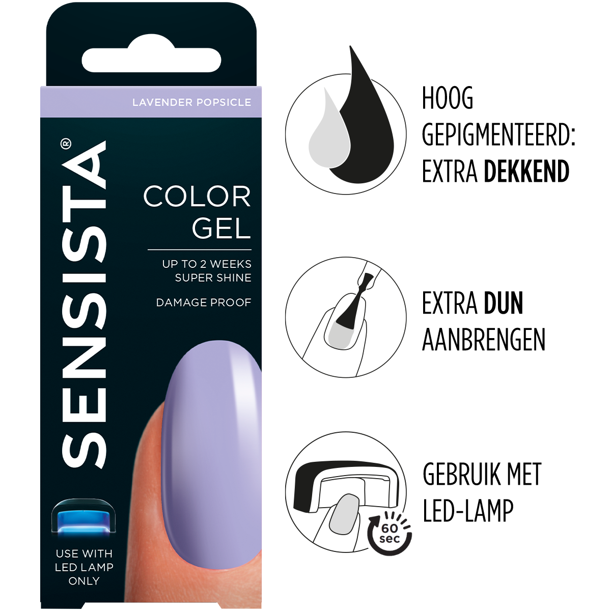 Lavender Popsicle Peel Off Set